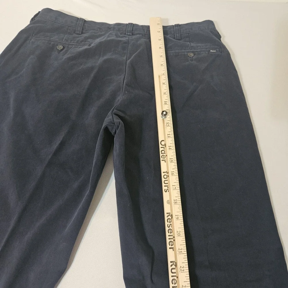 Polo Ralph Lauren Chino Pants  36x31 Classic Blue Casual‎ Dress Pants Golf